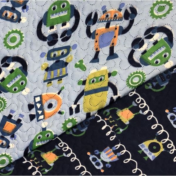 Infantil-Robot-cinza-preto