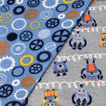 Infantil-Robot-cinza-azul