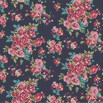 Tricoline-18305-Floral-Melbourne-Marinho